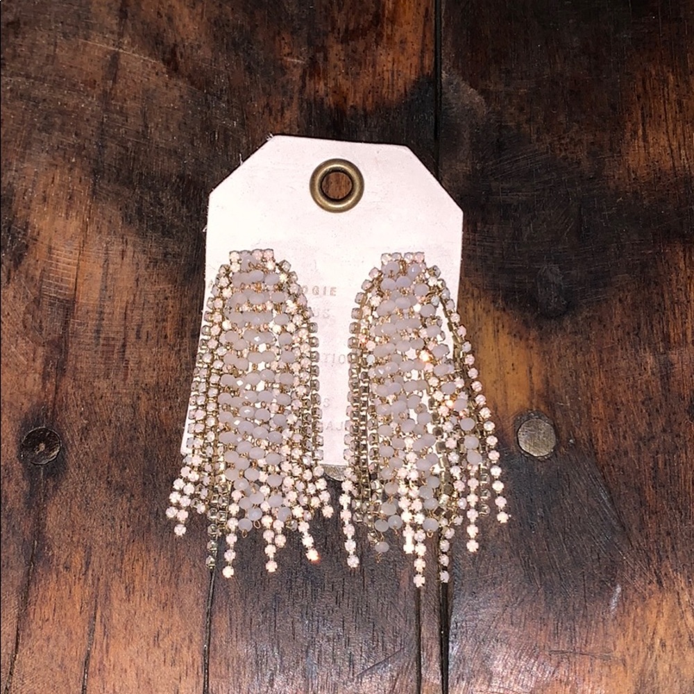 Anthropologie sparkle drop earrings